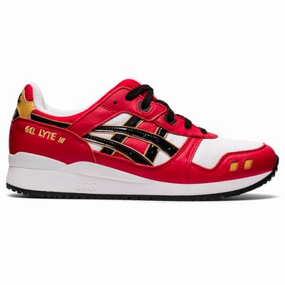 Asics Gel-Lyte III Og - Miesten Tennarit - Punainen/Mustat